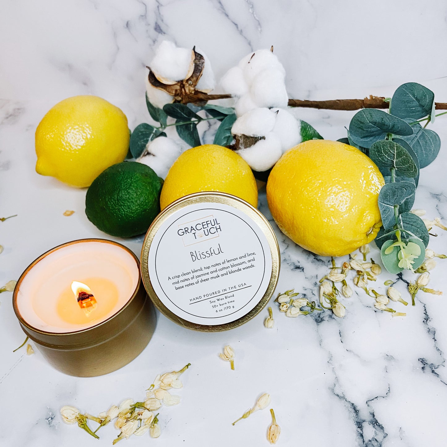 Blissful a Crisp Blend of Lemon & Lime Scent