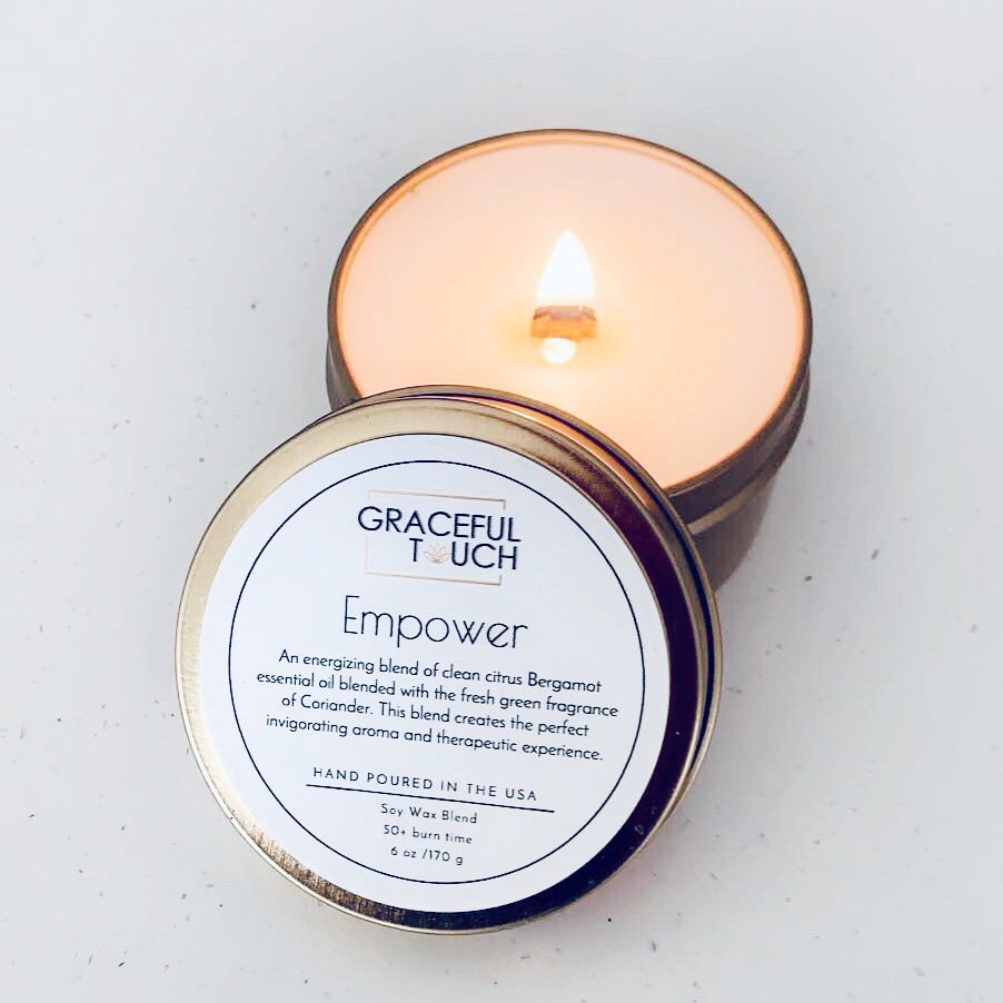 Empower | Bergamot & Coriander Scented Candle