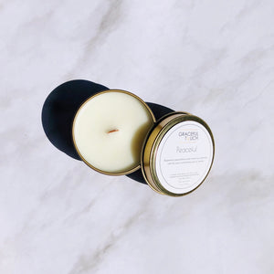 Peaceful | Vanilla Scented Candle