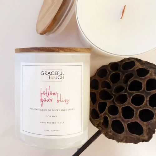 follow your bliss | Blend of Spices and Berries Scented Candle