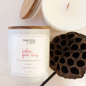 follow your bliss | Blend of Spices and Berries Scented Candle
